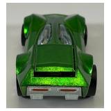 1970 REDLINE Hot Wheels "Bugeye" Transparent Green With Button Super Nice Condition