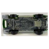 1970 REDLINE Hot Wheels "Bugeye" Transparent Green With Button Super Nice Condition