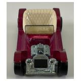 1968 REDLINE Hot Wheels "Hot Heap" Transparent Magenta With Button Very Nice Condition