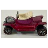 1968 REDLINE Hot Wheels "Hot Heap" Transparent Magenta With Button Very Nice Condition