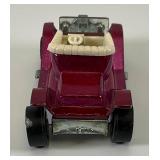 1968 REDLINE Hot Wheels "Hot Heap" Transparent Magenta With Button Very Nice Condition