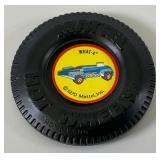 1970 REDLINE Hot Wheels "What 4" Transparent Aqua With Button Super Nice Condition