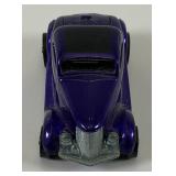 1968 REDLINE Hot Wheels "Classic 36 Ford Coupe" Transparent Purple With Button Very Nice Condition