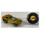 1970 REDLINE Hot Wheels "Short Order" Transparent Yellow Super Nice Condition