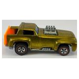 1970 REDLINE Hot Wheels "Short Order" Transparent Yellow Super Nice Condition