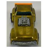 1970 REDLINE Hot Wheels "Short Order" Transparent Yellow Super Nice Condition