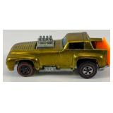 1970 REDLINE Hot Wheels "Short Order" Transparent Yellow Super Nice Condition