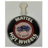 1970 REDLINE Hot Wheels "Evil Weevil" Transparent Red With Button Super Nice Condition