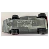 1969 REDLINE Hot Wheels "Peeping Bomb" Transparent Red With Button Nice Condition