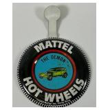 1969 REDLINE Hot Wheels "The Demon" Transparent Blue With Button Very Nice Condition