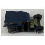 1969 REDLINE Hot Wheels "Paddy Wagon" Navy Blue With Button Nice Condition
