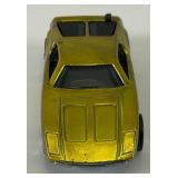 1970 REDLINE Hot Wheels "AMX/2" Transparent Yellow With Button Very Nice Condition
