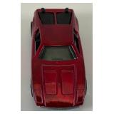 1970 REDLINE Hot Wheels "AMX/2" Transparent Red With Button Very Nice Condition