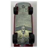 1970 REDLINE Hot Wheels "AMX/2" Transparent Red With Button Very Nice Condition