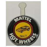 1970 REDLINE Hot Wheels "AMX/2" Transparent Red With Button Very Nice Condition