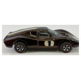 1968 REDLINE Hot Wheels "Ford MK IV" Transparent Dark Brown With Button Super Nice Condition