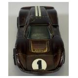 1968 REDLINE Hot Wheels "Ford MK IV" Transparent Dark Brown With Button Super Nice Condition