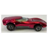 1968 REDLINE Hot Wheels "Torero" Transparent Magenta With Button Super Nice Condition