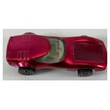 1968 REDLINE Hot Wheels "Torero" Transparent Magenta With Button Super Nice Condition