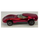 1968 REDLINE Hot Wheels "Torero" Transparent Magenta With Button Super Nice Condition