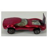 1968 REDLINE Hot Wheels "Torero" Transparent Magenta With Button Super Nice Condition