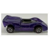 1968 REDLINE Hot Wheels "Mclaren M6A" Transparent Purple With Button Nice Condition