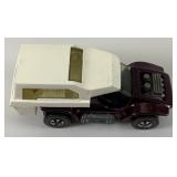 1969 REDLINE Hot Wheels "Power Pad" Transparent Dark Plum With Button Really Nice Condition