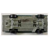 1967 REDLINE Hot Wheels "Custom T-Bird" Transparent Aqua With Button Nice Condition(Button Tab Missing)