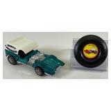 1970 REDLINE Hot Wheels "Mutt Mobile" Transparent Aqua Super Nice Condition