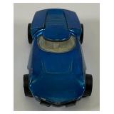 1968 REDLINE Hot Wheels "Turbofire" Transparent Blue With Button Nice Condition