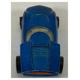 1968 REDLINE Hot Wheels "Turbofire" Transparent Blue With Button Nice Condition