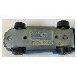 1968 REDLINE Hot Wheels "Turbofire" Transparent Blue With Button Nice Condition