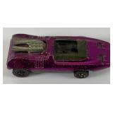 1969 REDLINE Hot Wheels "Peeping Bomb" Transparent Purple With Button Nice Condition