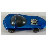 1967 REDLINE Hot Wheels "Silhouette" Transparent Blue Nice Condition