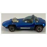 1967 REDLINE Hot Wheels "Silhouette" Transparent Blue Nice Condition