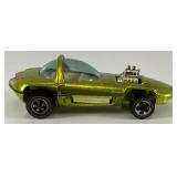 1967 REDLINE Hot Wheels "Silhouette" Transparent Apple Green Nice Condition