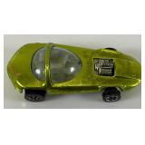 1967 REDLINE Hot Wheels "Silhouette" Transparent Apple Green Nice Condition