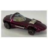 1967 REDLINE Hot Wheels "Silhouette" Transparent Plum Purple Nice Condition