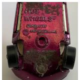 1967 REDLINE Hot Wheels "Silhouette" Transparent Plum Purple Nice Condition