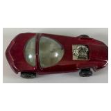 1967 REDLINE Hot Wheels "Silhouette" Transparent Deep Red Nice Condition