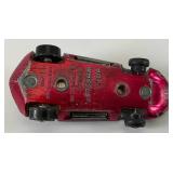 1967 REDLINE Hot Wheels "Silhouette" Transparent Deep Red Nice Condition