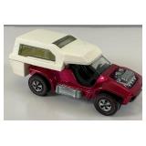 1969 REDLINE Hot Wheels "Power Pad" Transparent Red Really Nice Condition