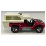 1969 REDLINE Hot Wheels "Power Pad" Transparent Red Really Nice Condition