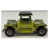 1970 REDLINE Hot Wheels "T-4-2"  Transparent Apple Green Nice Condition