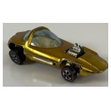 1967 REDLINE Hot Wheels "Silhouette" Transparent Gold Nice Condition