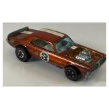 1969 REDLINE Hot Wheels "Nitty Gritty Kitty " Transparent Orange Nice Condition