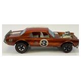 1969 REDLINE Hot Wheels "Nitty Gritty Kitty " Transparent Orange Nice Condition