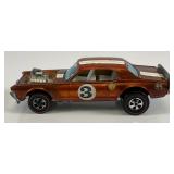 1969 REDLINE Hot Wheels "Nitty Gritty Kitty " Transparent Orange Nice Condition