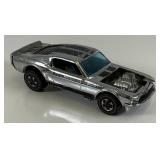 1969 REDLINE Hot Wheels Chrome "Boss Hoss" Mustang Nice Condition