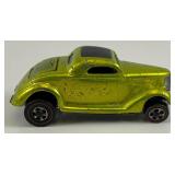 1968 REDLINE Hot Wheels "Classic 36 Ford Coupe" Transparent Apple Green Nice Condition